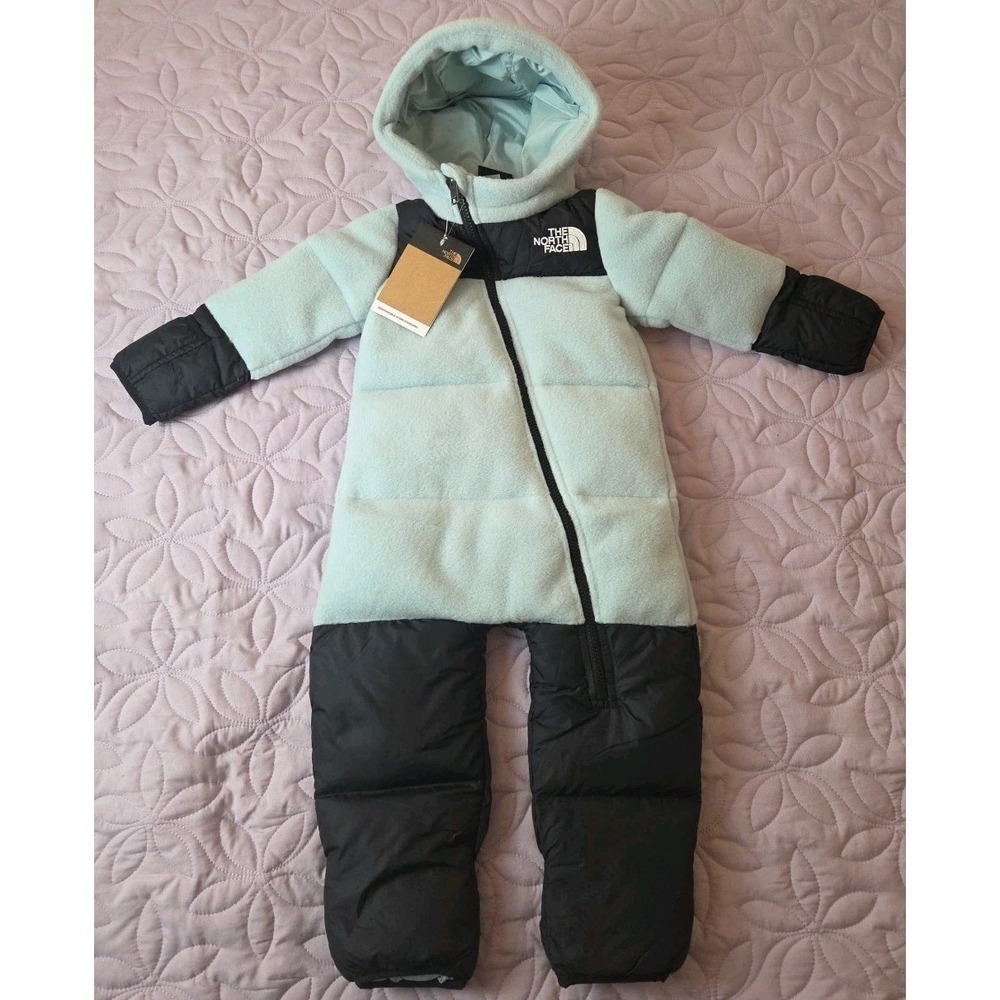 The North Face Kids Baby Snowsuit 12- 18 Months Blue 700 Down Retro‎ 1996 Nuptse